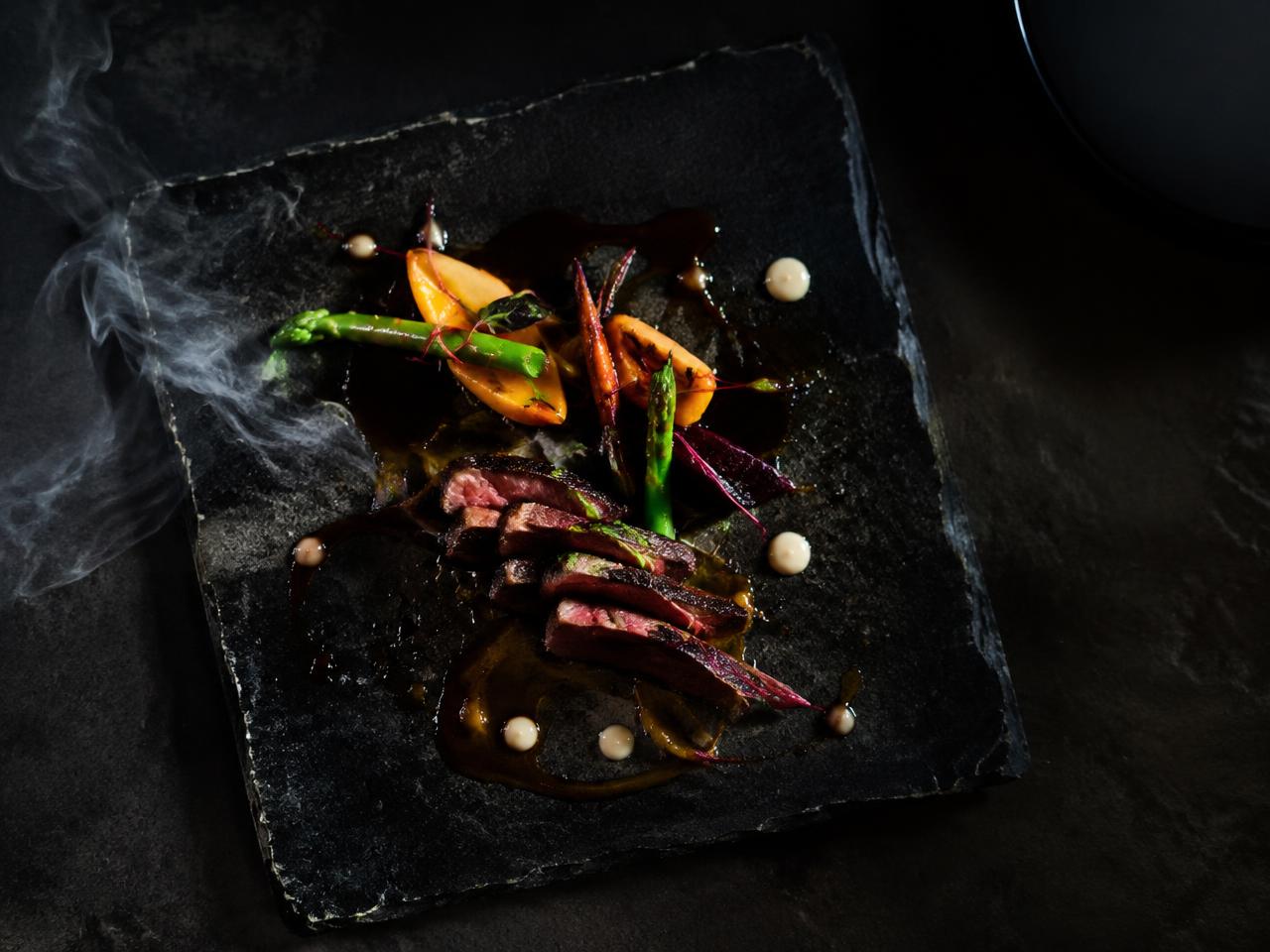 Fine dining dish
